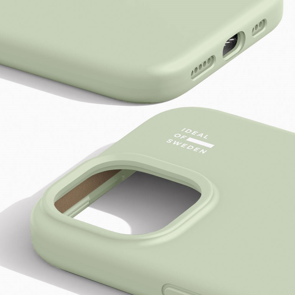 iPhone 17e / 16e / 15 / 14 / 13 iDeal Of Sweden Silicone Case - Sage Green
