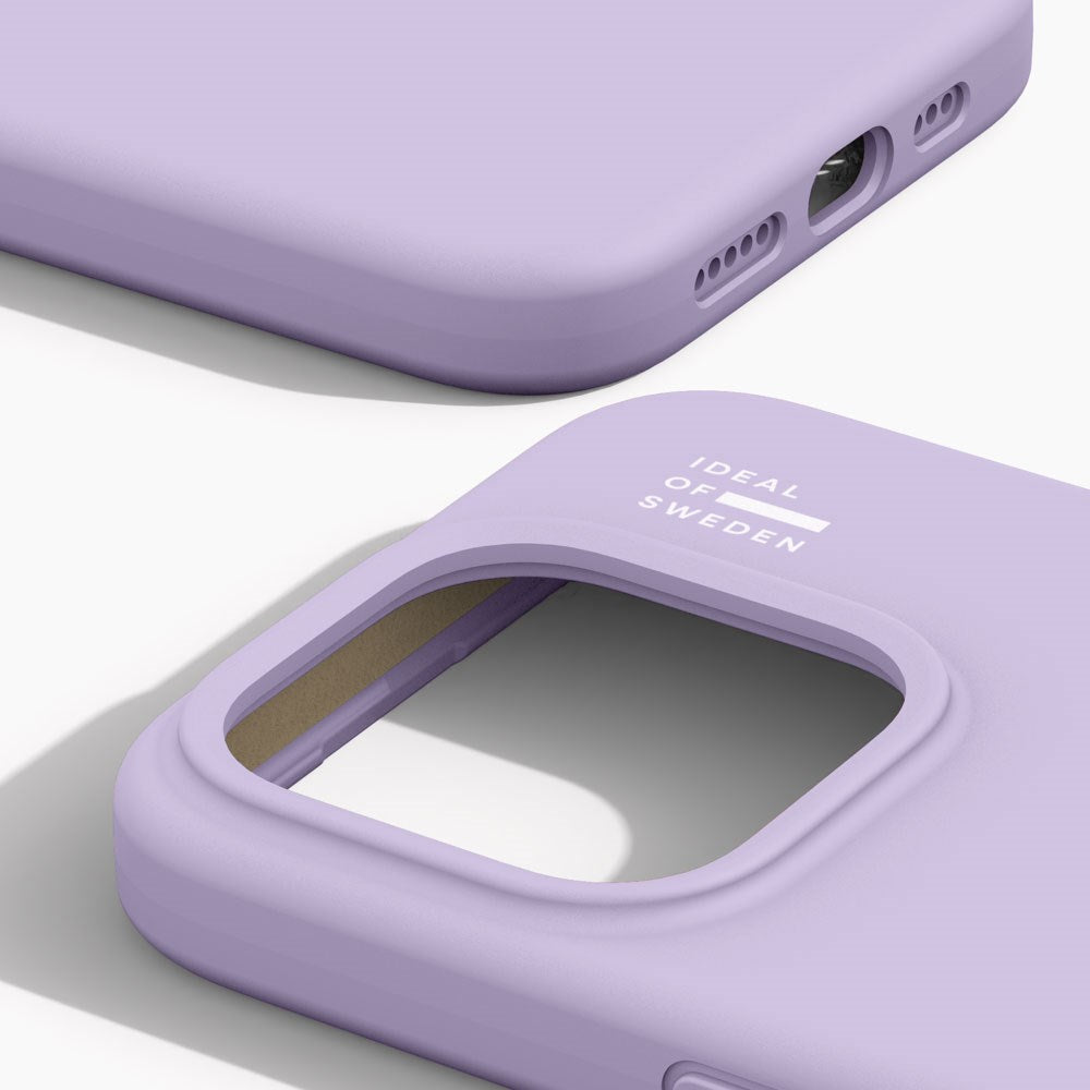 iPhone 15 Pro iDeal Of Sweden Silicone Case - Lavender Milk