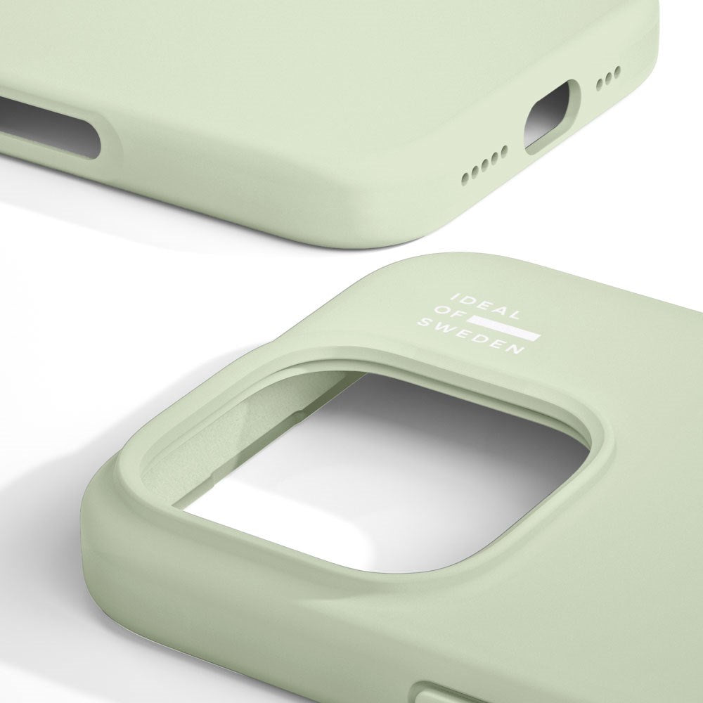 iPhone 16 Pro Max iDeal Of Sweden Silicone Case - Sage Green
