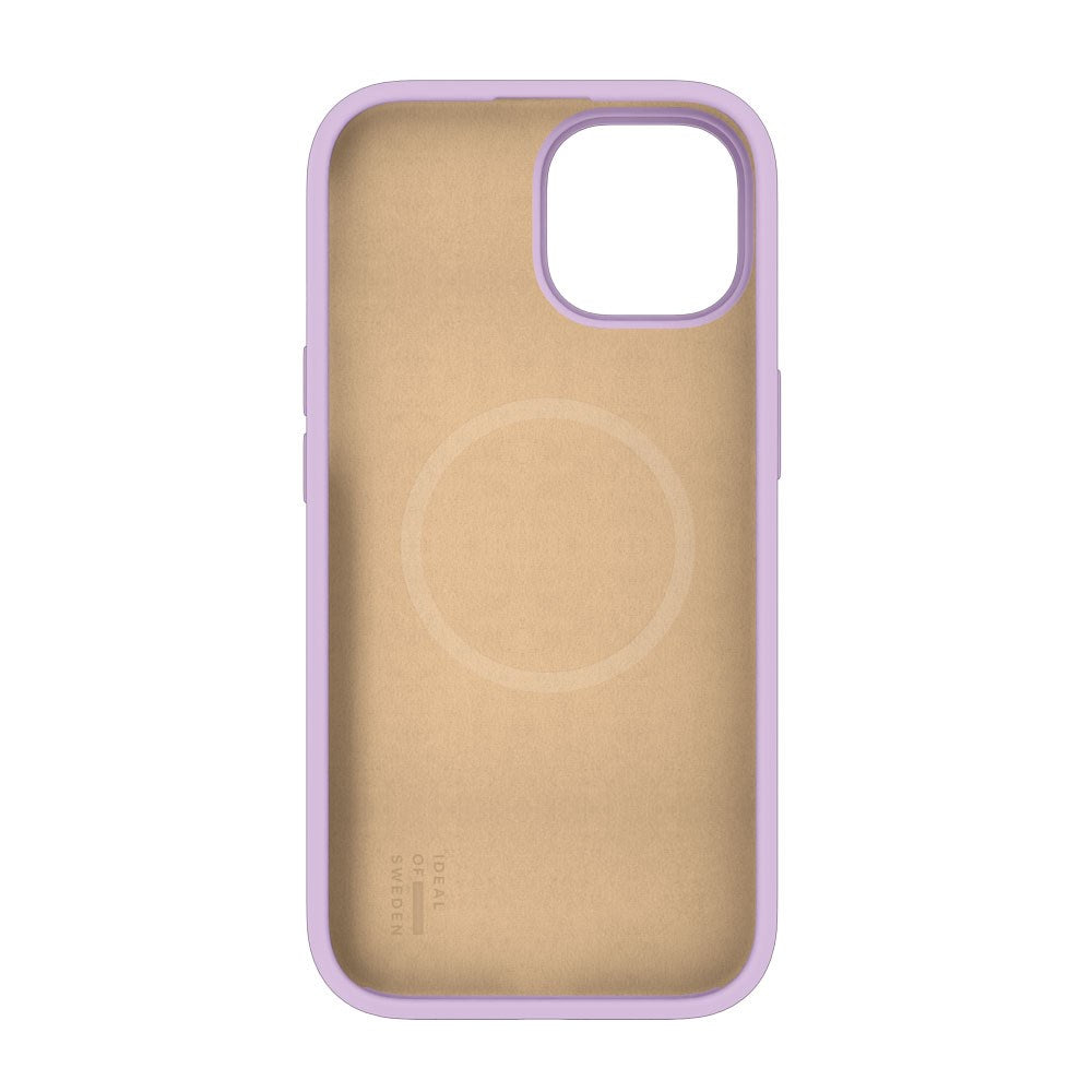 iPhone 16e / 15 / 14 / 13 iDeal Of Sweden Silicone Case - MagSafe Compatible - Lavender Milk