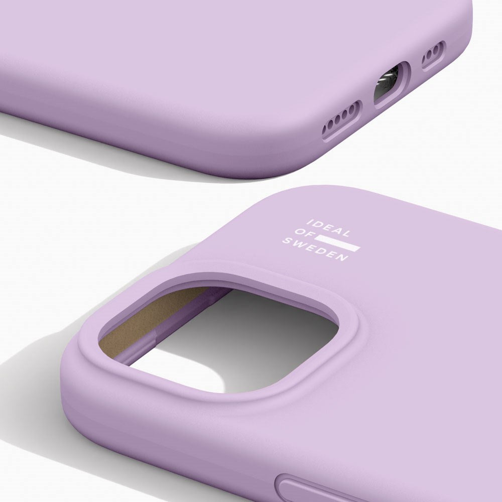 iPhone 16e / 15 / 14 / 13 iDeal Of Sweden Silicone Case - Lavender Milk