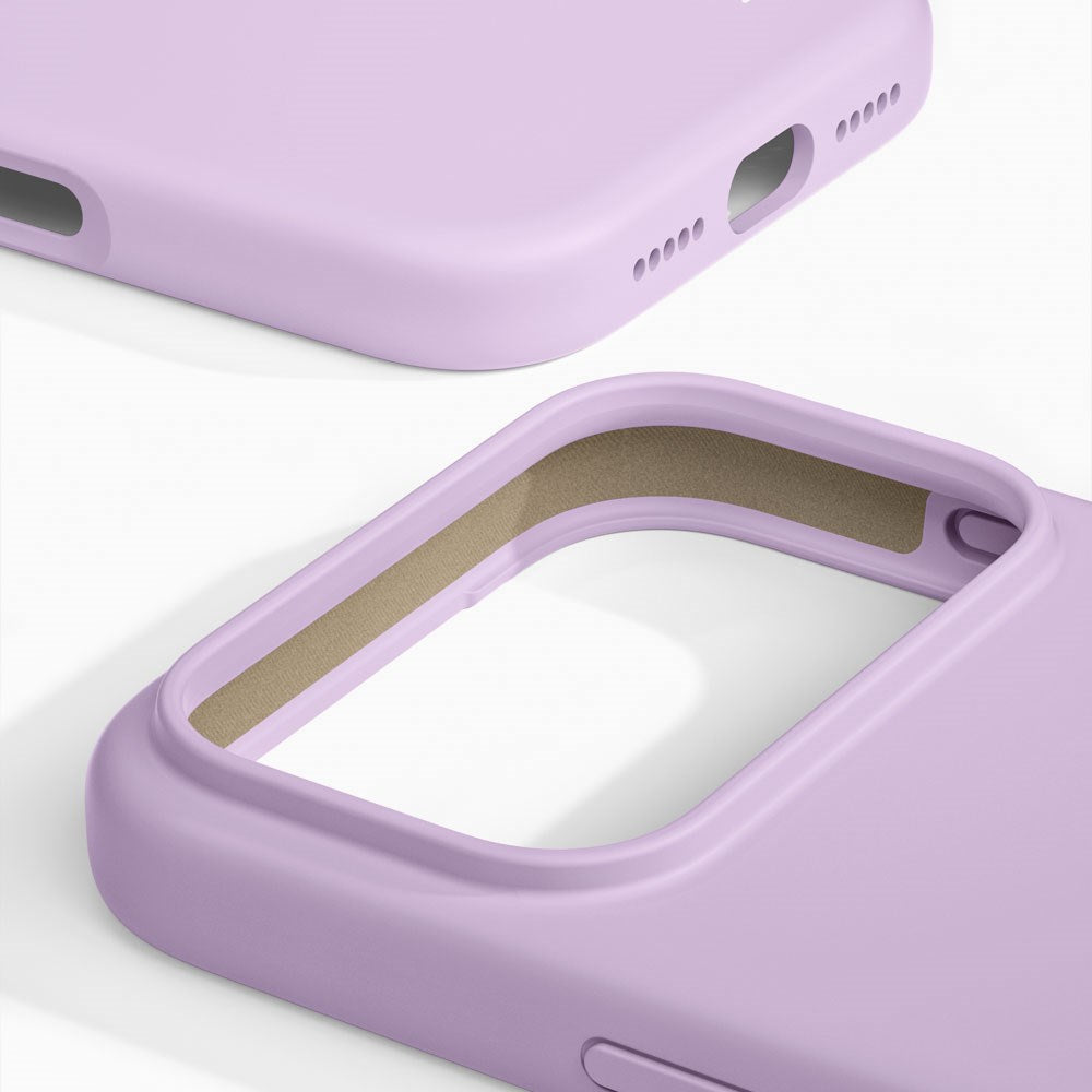 iPhone 17 Pro iDeal Of Sweden Silicone Case - MagSafe Compatible - Lavender Milk