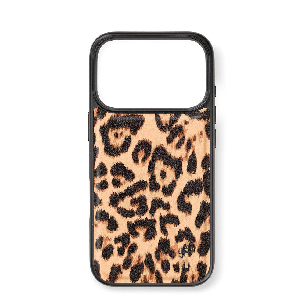 iDeal Of Sweden iPhone 17 Pro Vegan Leather Case - Timeless Leo