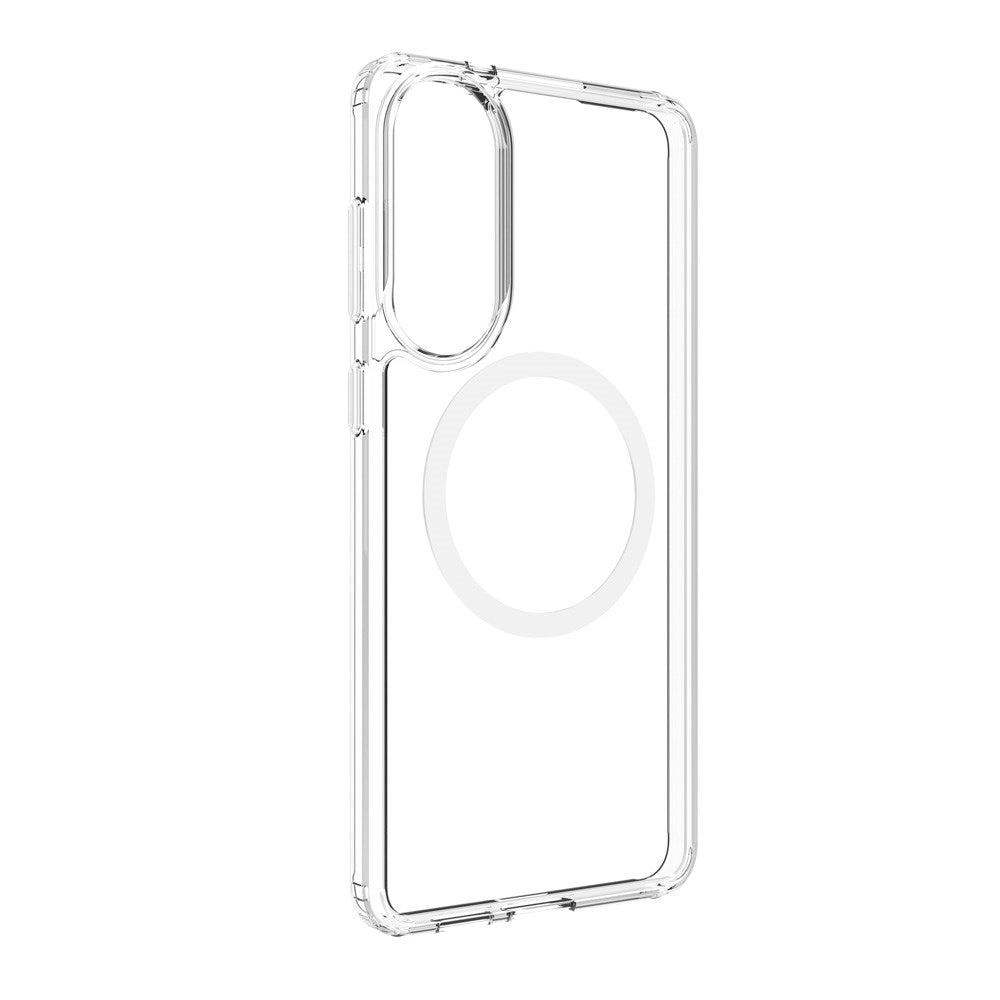 Samsung Galaxy S25 Edge dbramante1928 Iceland Pro Case - 100% Recycled Plastic - MagSafe Compatible - Transparent / White