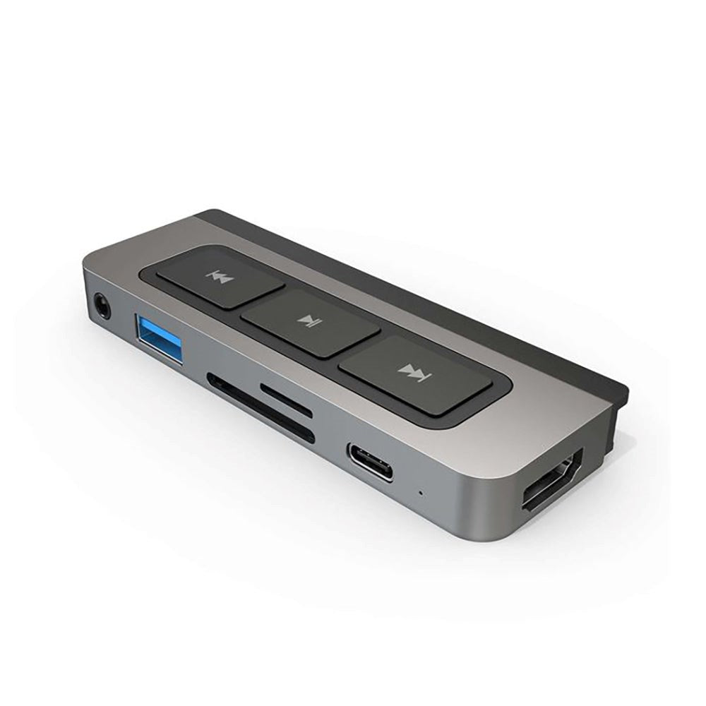 Hyperdrive USB-C Media iPad Adapter 6-in-1 - Grey