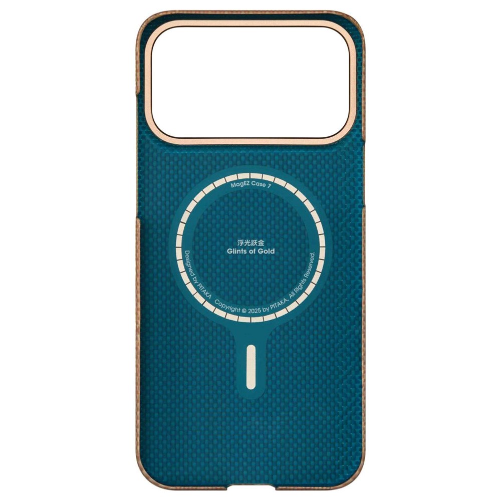 iPhone 17 Pro PITAKA Ultra Slim Case - MagSafe Compatible - Golden Glint