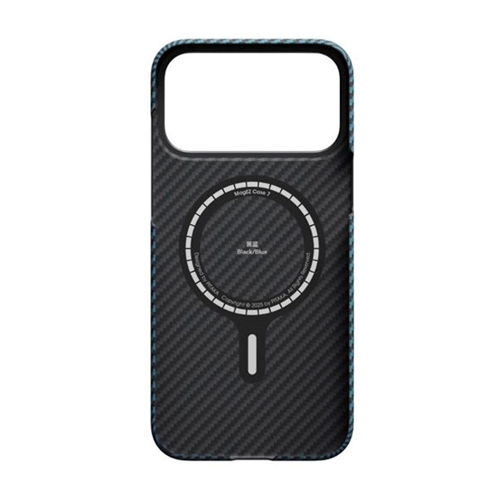 iPhone 17 Pro PITAKA Ultra Slim Case - MagSafe Compatible - Blue / Grey