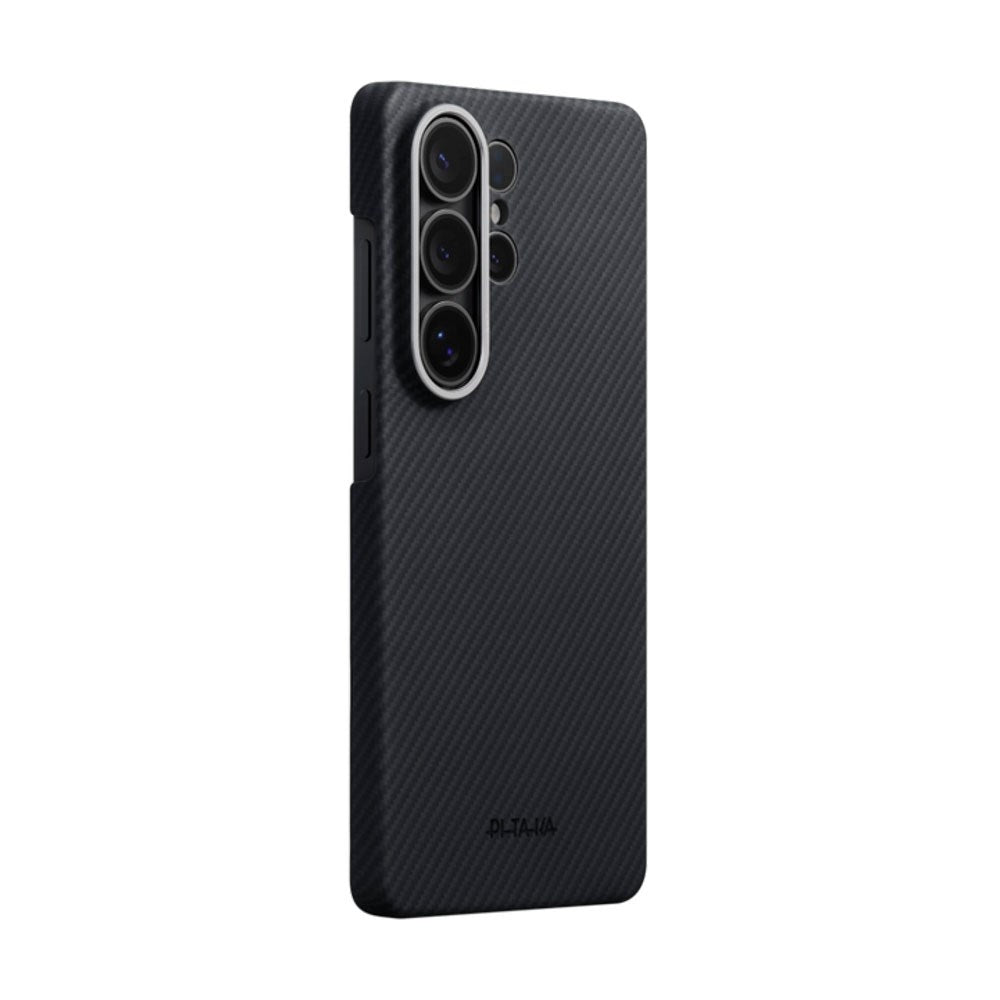 Samsung Galaxy S26 Ultra PITAKA Edge Case - MagSafe Compatible - Black / Grey Twill