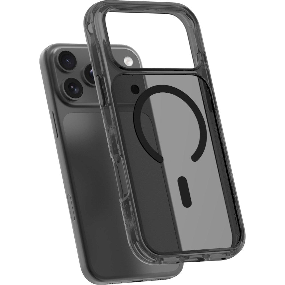 iPhone 18 Pro Max / 17 Pro Max LAUT CRYSTAL MATTER X Case - MagSafe Compatible - Black / Transparent