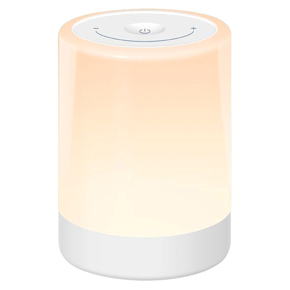 Lippa Night Lamp with Colors, Touch function and Battery - White