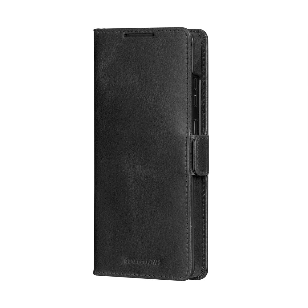 Samsung Galaxy S25 Ultra - dbramante1928 Lynge Genuine Leather 2-in-1 Flip Case - Black