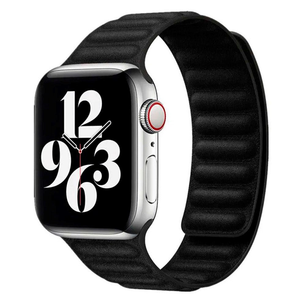 Apple Watch (38/40/SE/41/42mm) Magnetic Lippa Finewoven Strap - Black