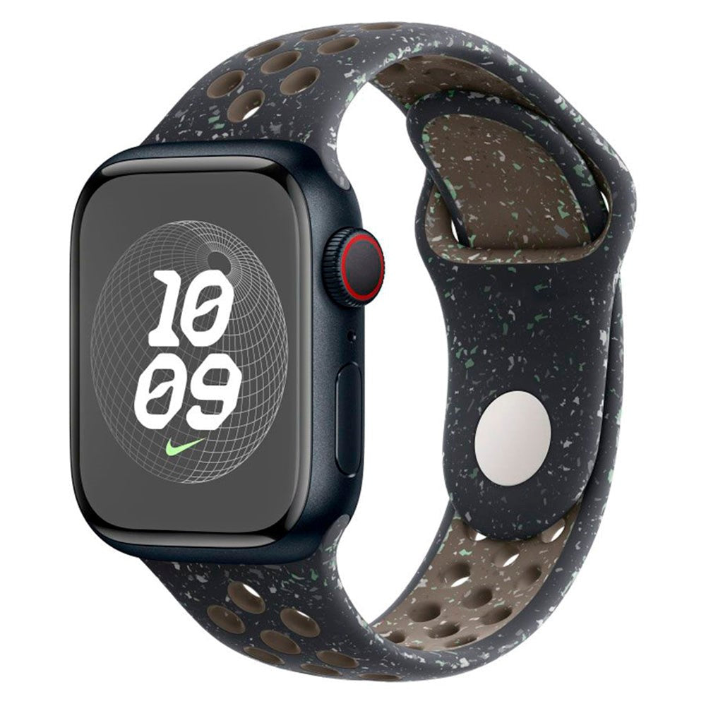 Apple Watch (38/40/SE/41/42mm) Silicone Strap Lippa FLOUR - Black