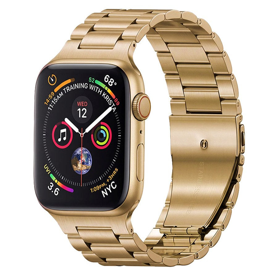 Lippa Apple Watch (38/40/SE/41/42mm) Stainless Steel Strap - Rose Gold