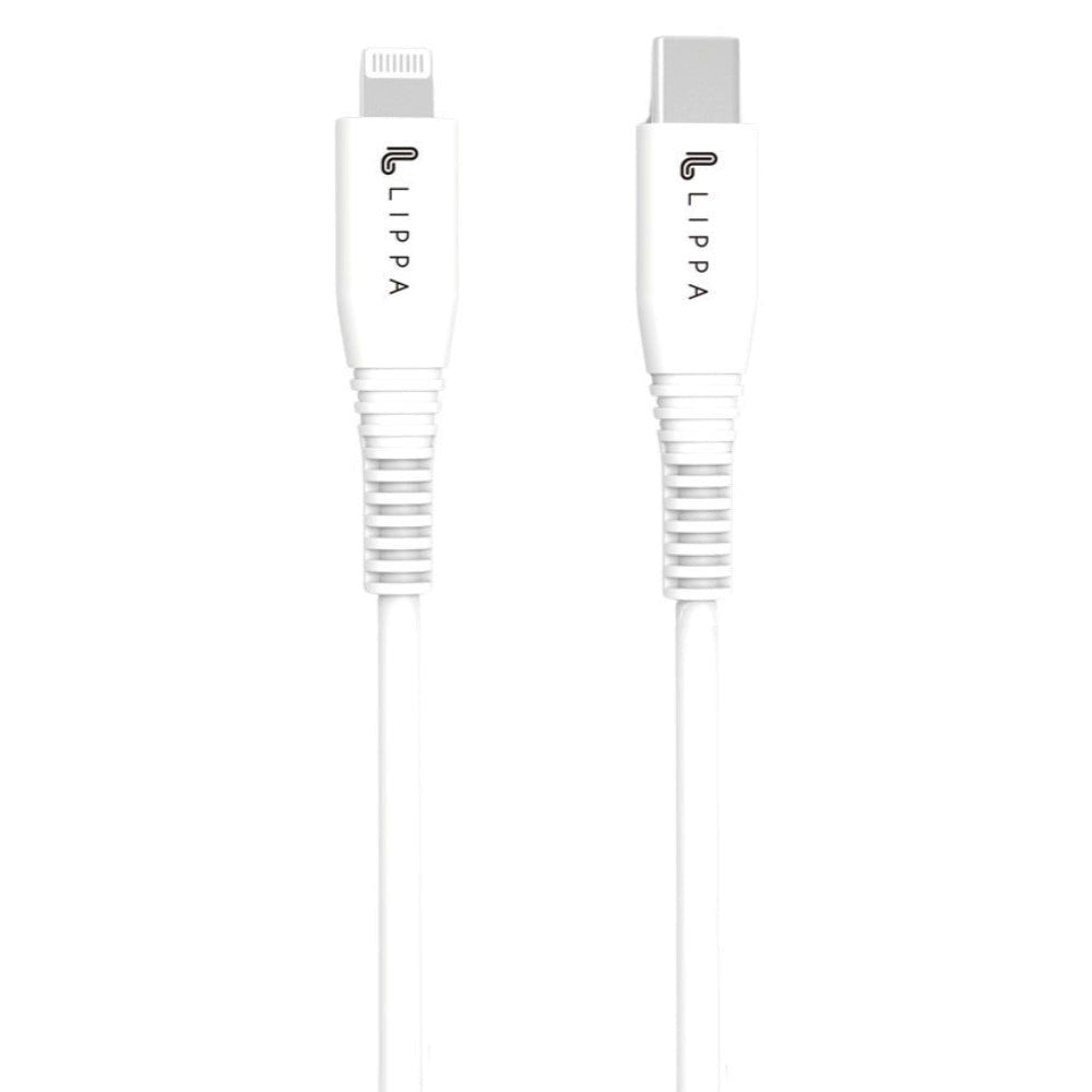 Lippa Kabel USB-C to Lightning 15W - 2m - White