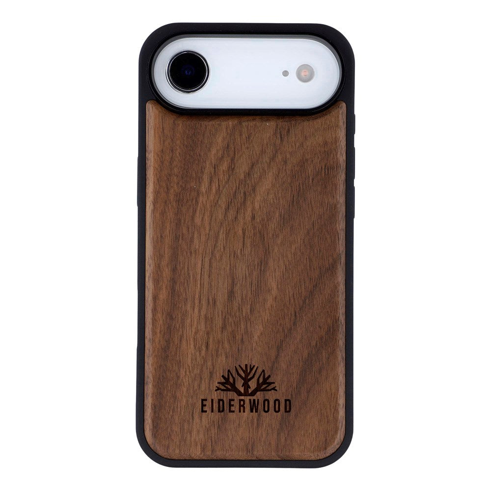 EIDERWOOD iPhone Air Magnetic Wood Case - MagSafe Compatible - Walnut Tree