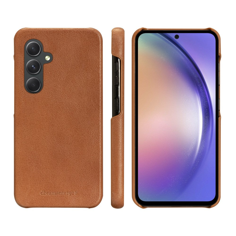Samsung Galaxy A54 (5G) dbramante1928 Lynge 2-in-1 Genuine Leather Flip Case - Tan