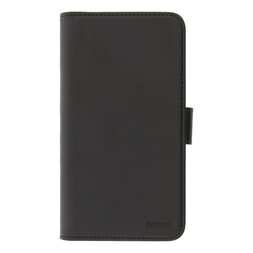 iPhone 12 Pro Max Deltaco 2-in-1 Faux Leather Flip Case - Black