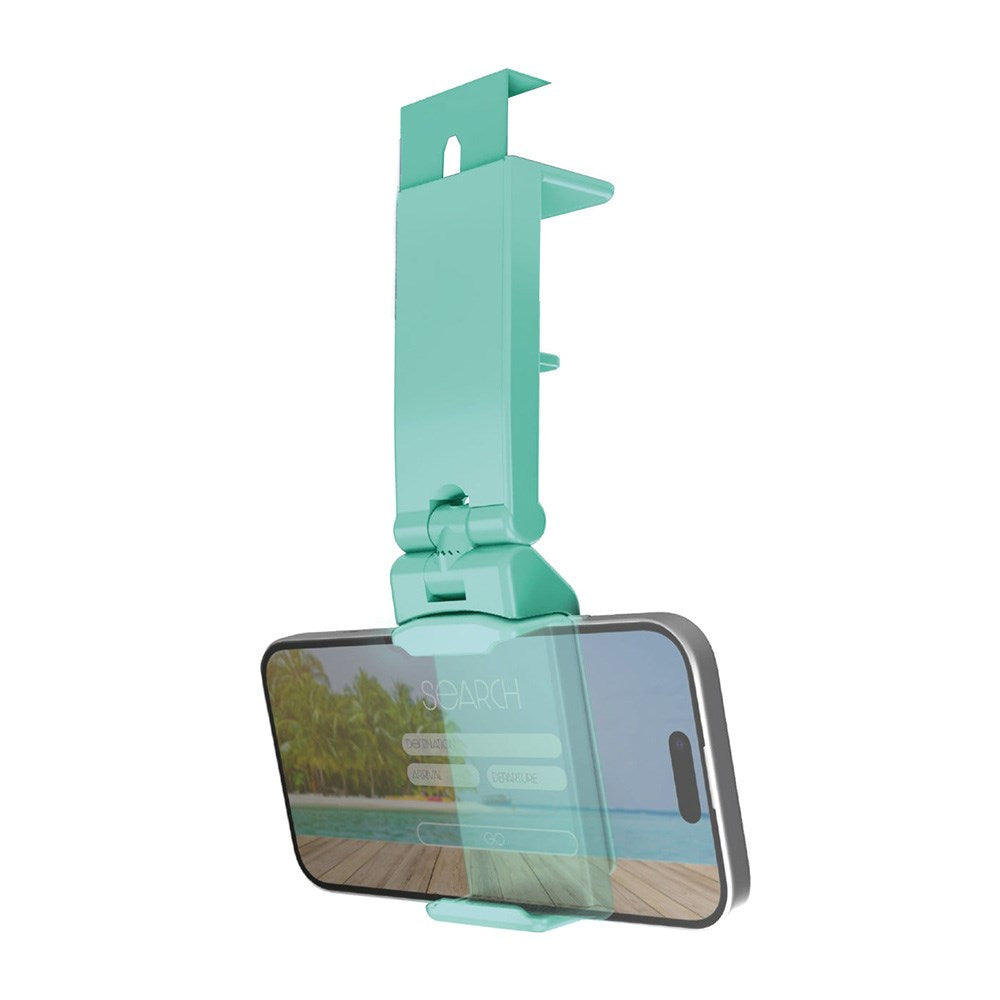 Versatile & Foldable Universal Mobile Holder with Clamp - Green