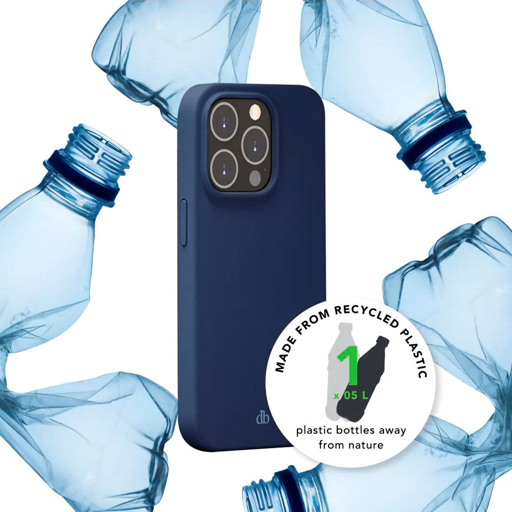 dbramante1928 iPhone 14 Pro Pro Monaco Case - 100% Recycled Plastic - Pacific Blue