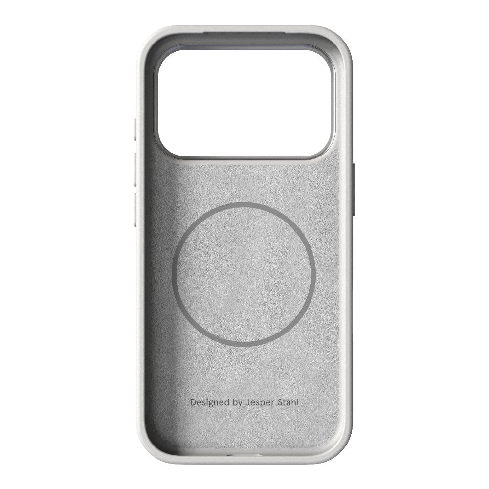 iPhone 18 Pro / 17 Pro Nudient Bold Case - MagSafe Compatible - Chalk White