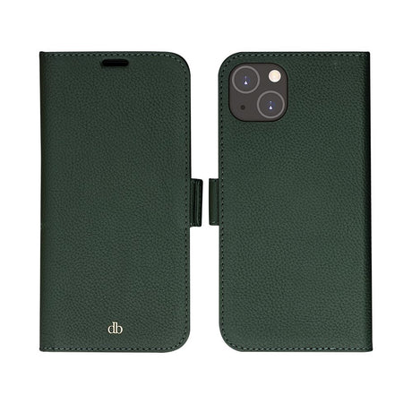 Dbramante1928 iPhone 14 New York 2-in-1 Leather Flip Case - Green
