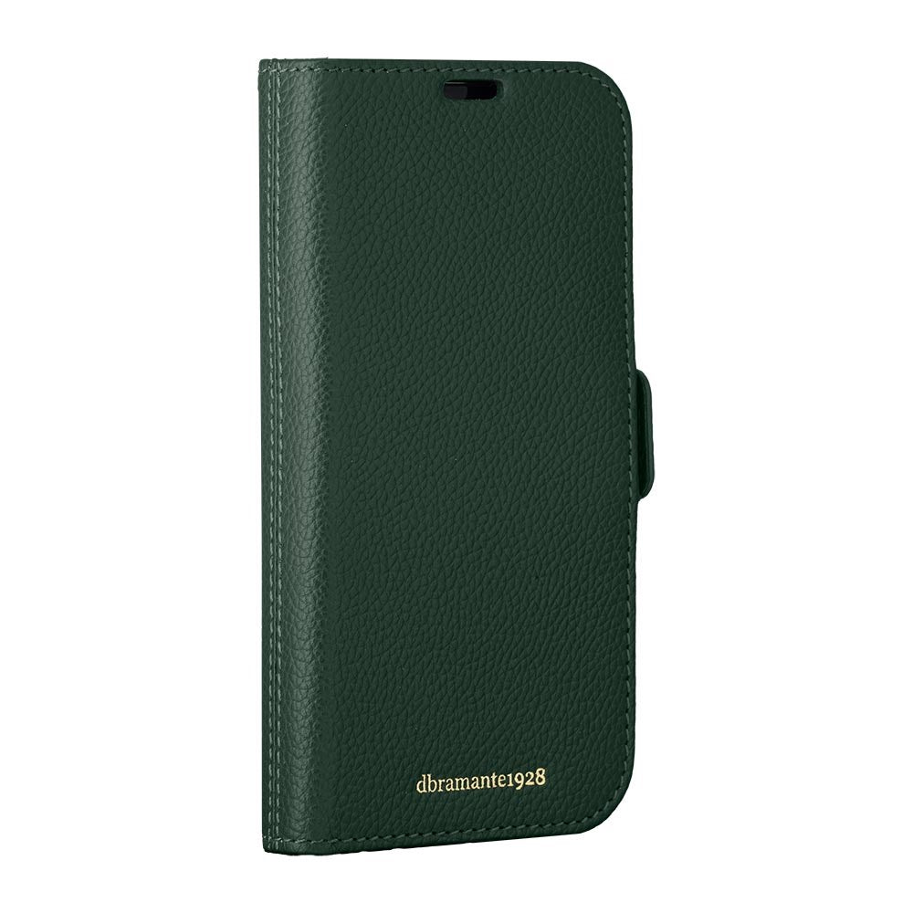 Dbramante1928 iPhone 15 Pro New York 2-in-1 Leather Flip Case - Green