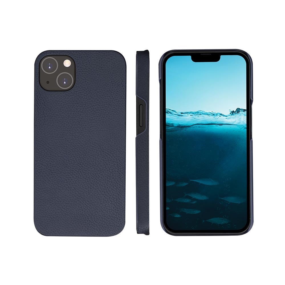 Dbramante1928 iPhone 14 New York 2-in-1 Leather Flip Case - Blue