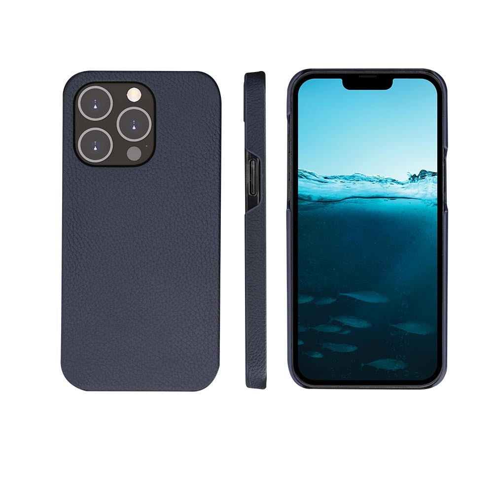 Dbramante1928 iPhone 14 Pro New York 2-in-1 Leather Flip Case - Blue