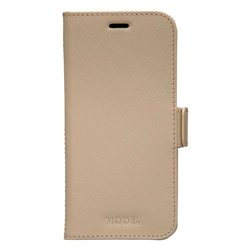 iPhone 12 / 12 Pro dbramante1928 Fashion New York Genuine Magnetic Leather Wallet Case - Sahara Sand