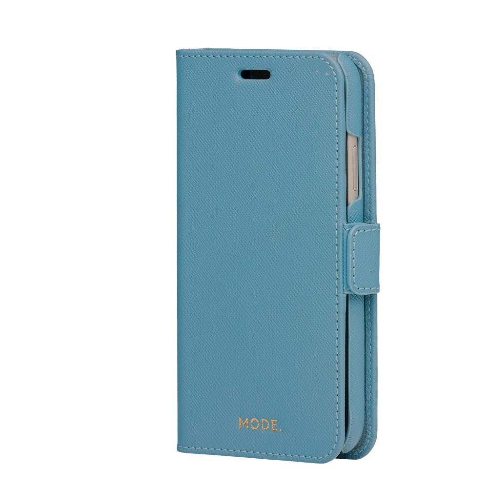 Dbramante1928 iPhone 11 New York 2-in-1 Leather Flip Case - Blue