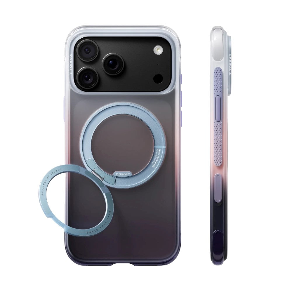 iPhone 18 Pro Max / 17 Pro Max TORRAS O3 Air Gradient Case - MagSafe Compatible - Sierra Dusk