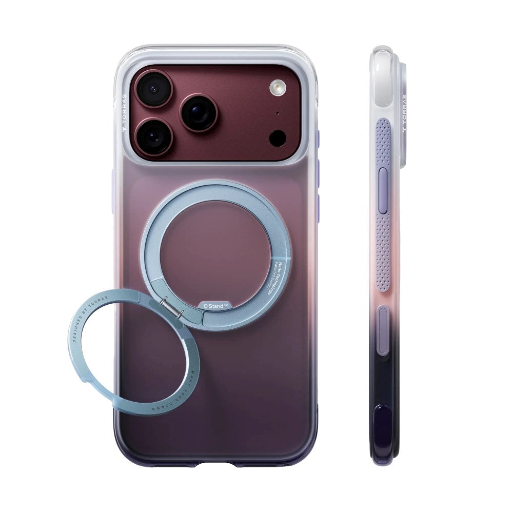 iPhone 18 Pro / 17 Pro TORRAS O3 Air Gradient Case - MagSafe Compatible - Sierra Dusk