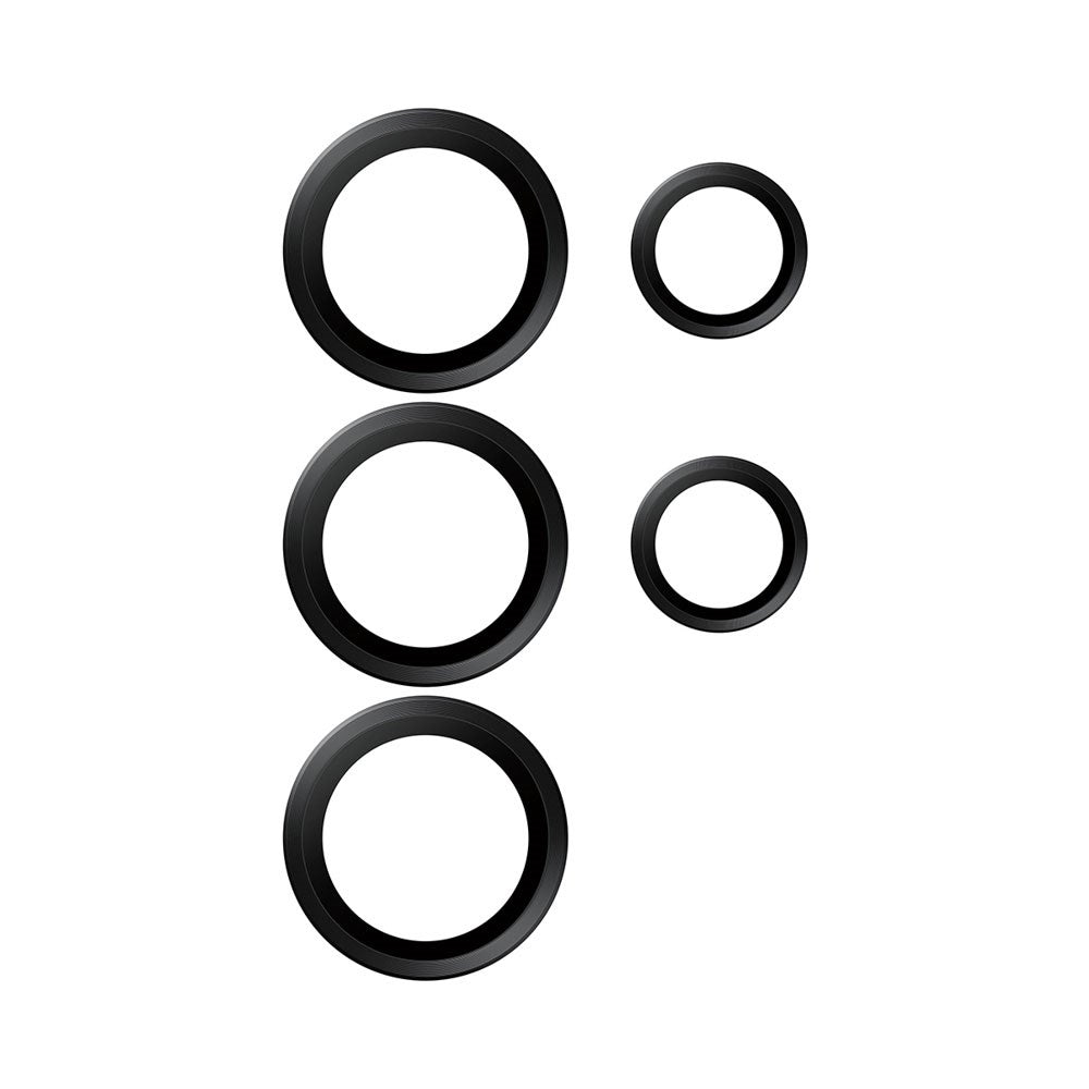 Samsung Galaxy S26 Ultra PanzerGlass Hoops - Camera Protection - Transparent / Black