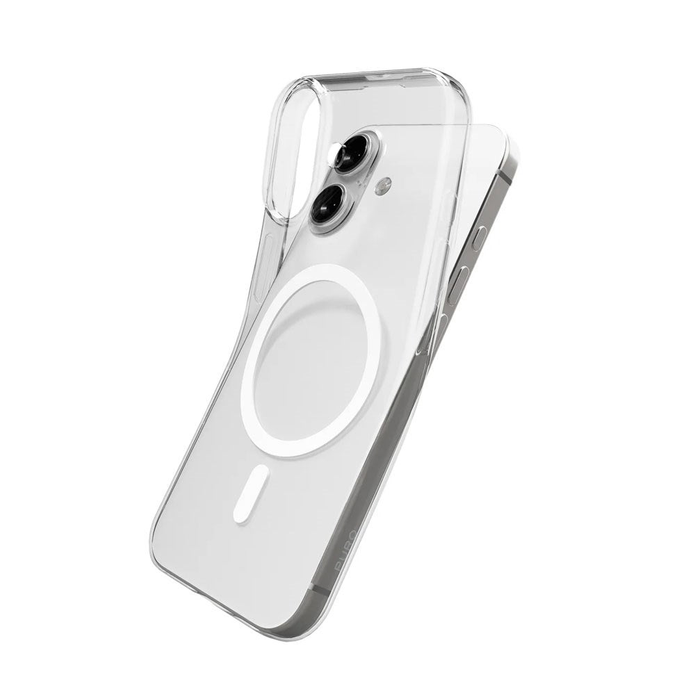 iPhone 17 PURO 0.3 MAG Recycled Plastic Case - MagSafe Compatible - Transparent