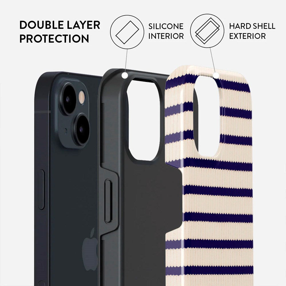 iPhone 14 Burga Tough Fashion Case - MagSafe Compatible - Old Money