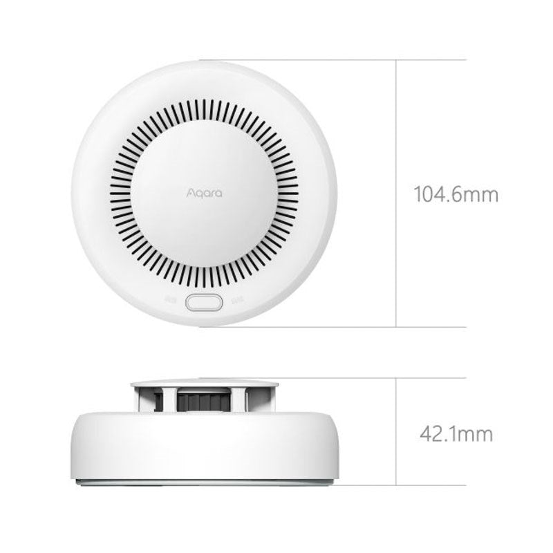 Aqara Smart Home Smoke Detector - White