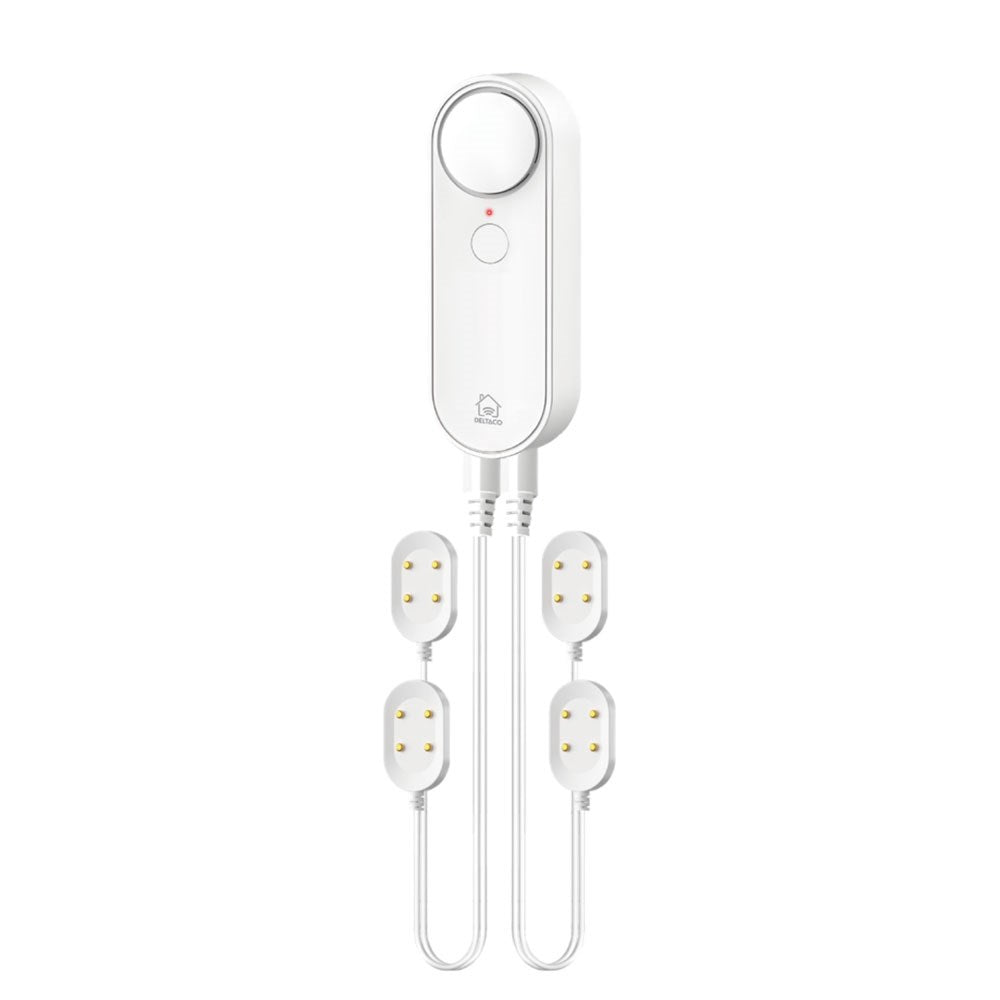Deltaco Smart Home Water Leak Sensor - White