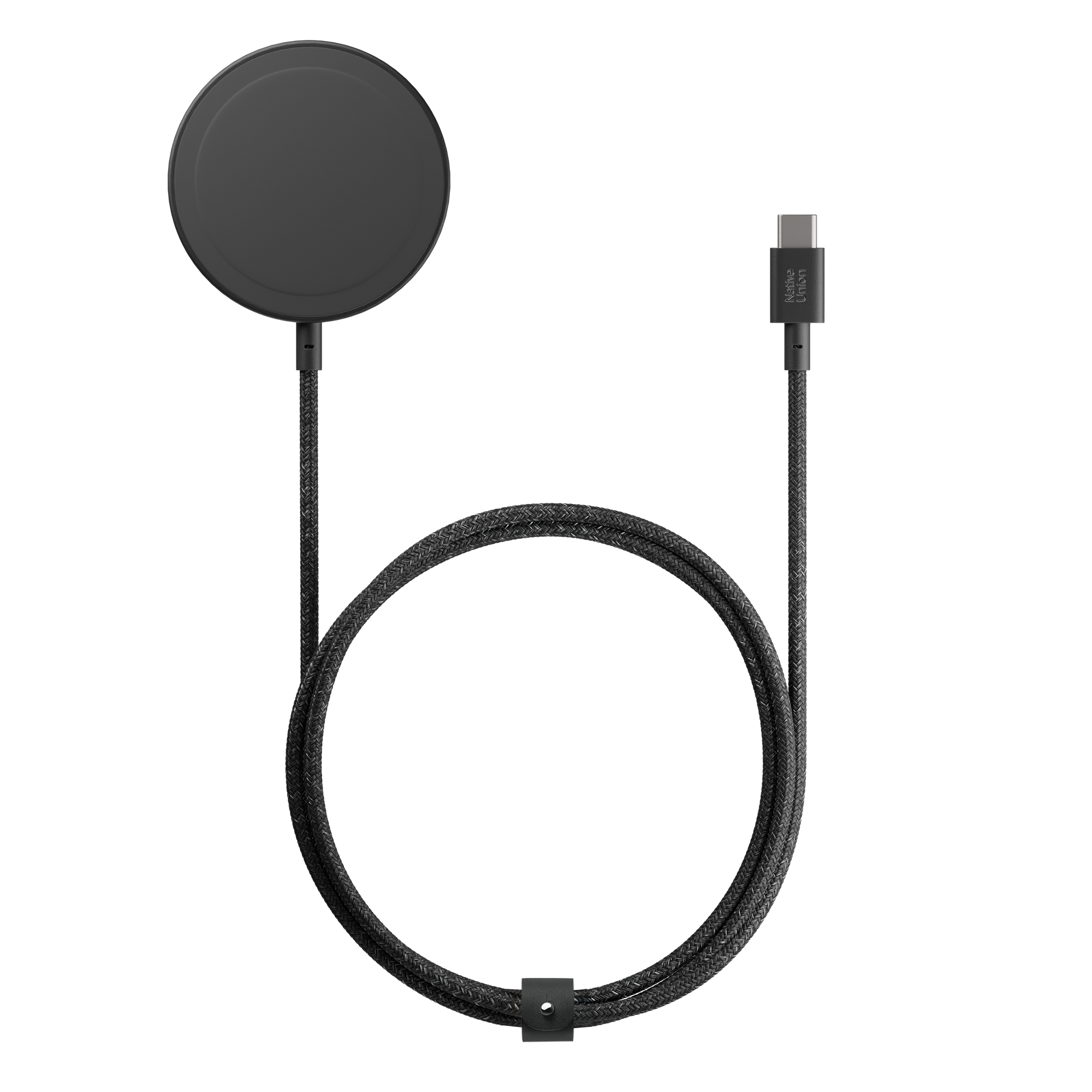 Native Union Snapstand Qi2 Magnetic Wireless Charger with Stand Function - Black