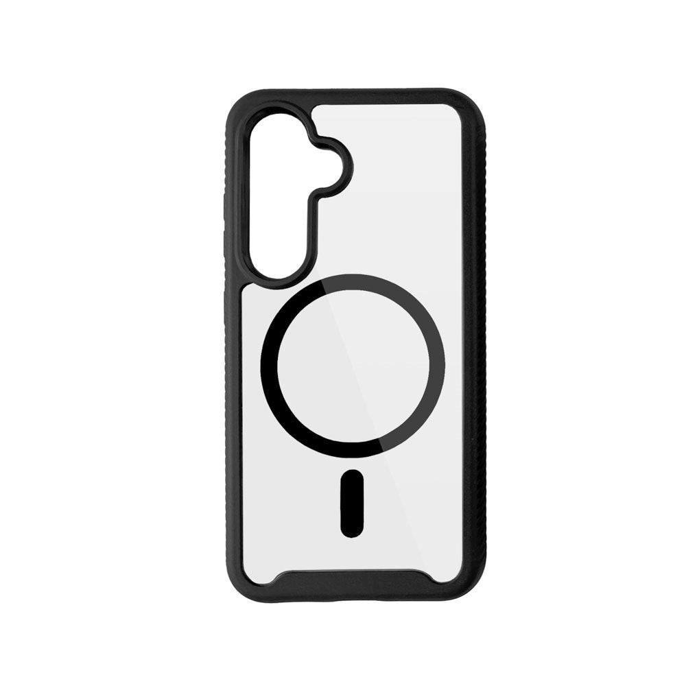 Samsung Galaxy S26+ (Plus) Spello Mag+ Rugged Case - MagSafe Compatible - Transparent / Black