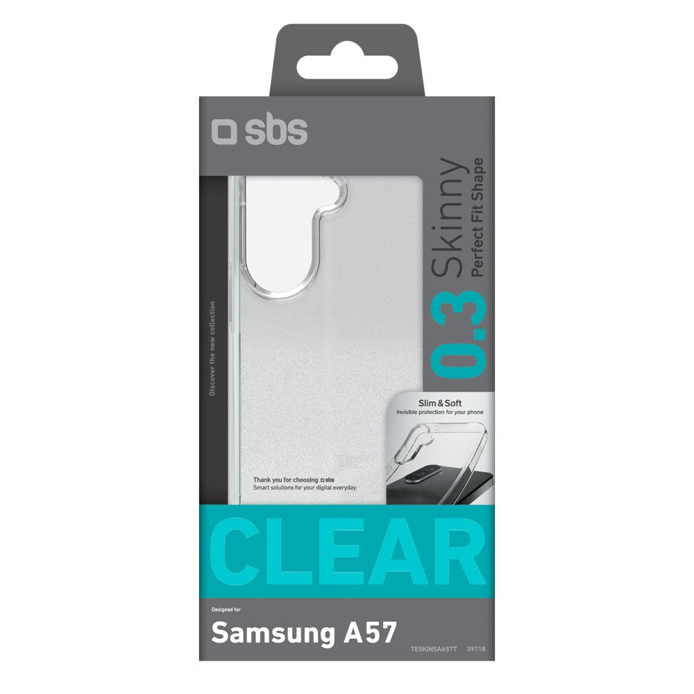 Samsung Galaxy A57 SBS Skinny Plastic Case - Transparent
