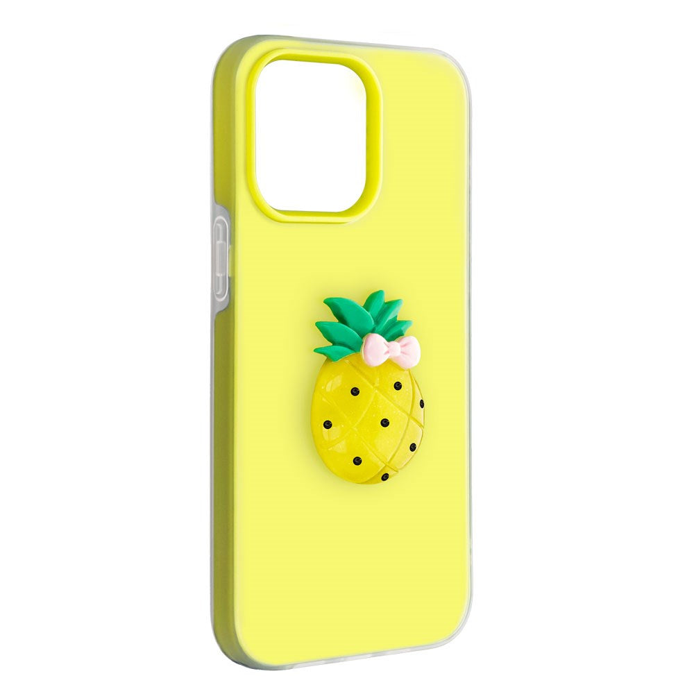 iPhone 17e / 16e TFO 3D Fruit Case - Pineapple