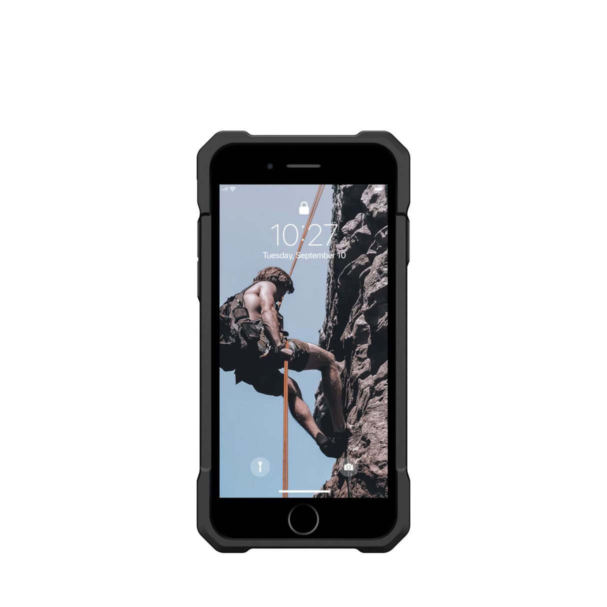 UAG MONARCH Series iPhone SE (2020 & 2022) 8 / 7 / 6/S Case - Black