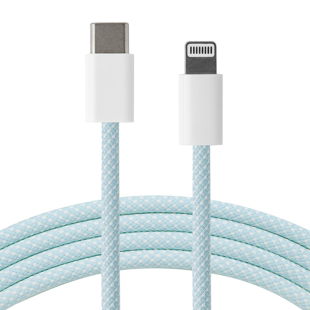 Xceed Braided USB-C to Lightning Cable PD 60W - 1m - Blue