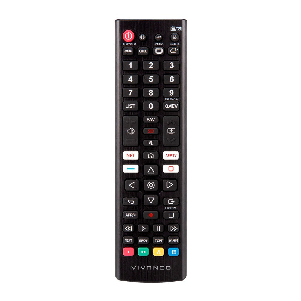Vivanco LG Remote Control for TV - Black