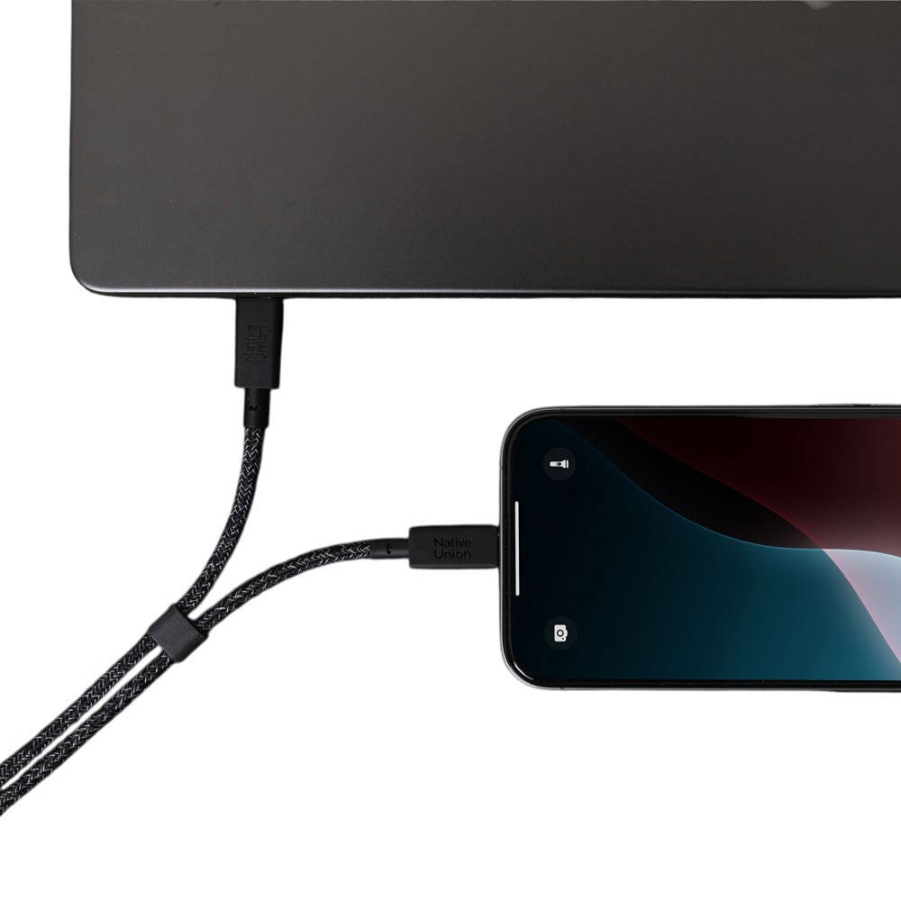 Native Union 2-in-1 USB-C to USB-C Cable 140W - 2m - Cosmos