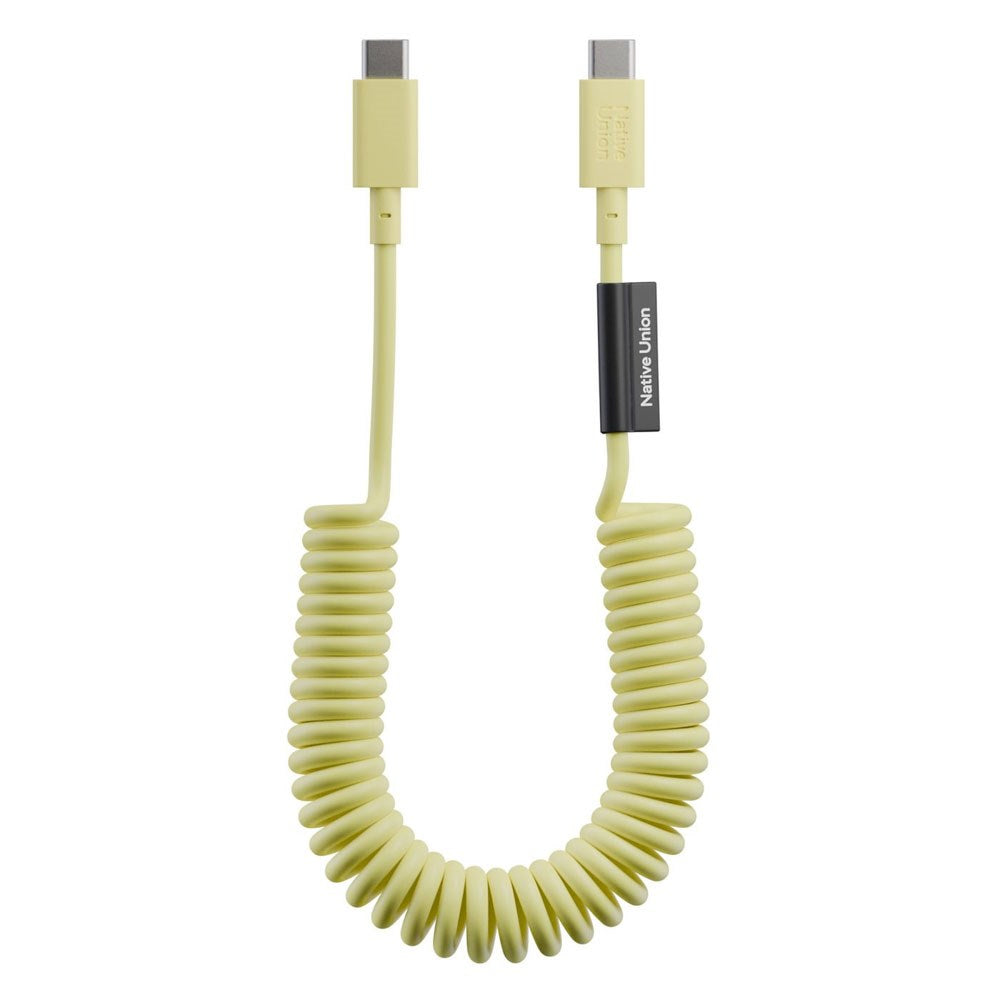 Native Union Pop 60W USB-C to USB-C Cable - 1.2m - Lemon