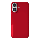 Nudient Thin Case iPhone 16 Case - MagSafe Compatible - Cherry Red Gloss