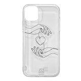 iPhone 11 Joy Case Flexible Plastic Case w. Print - Heart