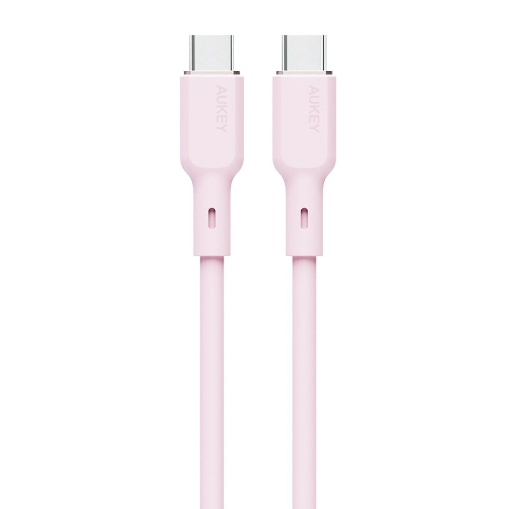 Aukey CB-SCC101 100W USB-C to USB-C Cable - 1m - Pink